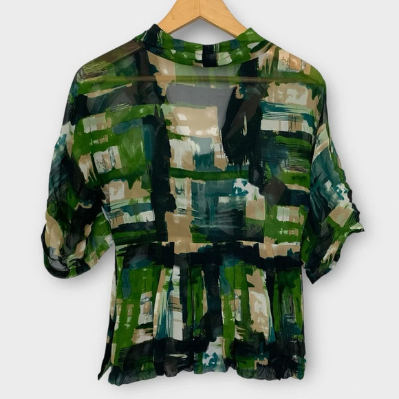 Sandra Angelozzi Silk Top - Picture 6 of 10